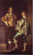Anthony Van Dyck Portrait of Lord John Stuart and his brother Lord Bernard Stuart France oil painting artist